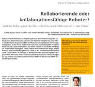 Kollaborierende oder kollaborationsfähige Roboter?