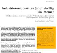 Industrial Components (Un-)Voluntarily on the Internet