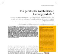 Ein getakteter kombinierter Ladungsverkehr?