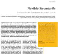 Flexible Stromtarife