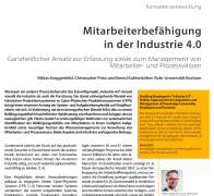 Mitarbeiterbefähigung in der Industrie 4.0