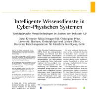 Intelligente Wissensdienste in Cyber-Physischen Systemen