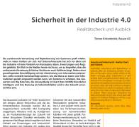 Sicherheit in der Industrie 4.0