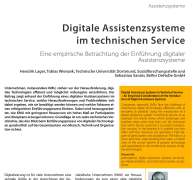 Digitale Assistenzsysteme im technischen Service