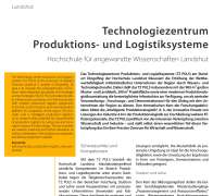 Technologiezentrum Produktions- und Logistiksysteme