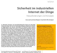 Sicherheit im industriellen Internet der Dinge