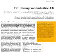 Einführung von Industrie 4.0