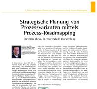 Strategische Planung von Prozessvarianten mittels Prozess-Roadmapping
