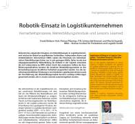 Application of Robotics in Logistics Companies