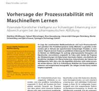 Vorhersage der Prozessstabilität mit Maschinellem Lernen