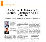 Production in Networks and Clusters