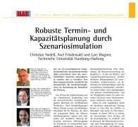 Robuste Termin- und Kapazitätsplanung durch Szenariosimulation