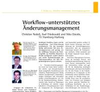 Workflow-Based Change Management in Complex Product Development Projects