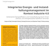 Integrated Energy and Maintenance Management in Context of Industry 4.0