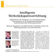 Intelligente Werkstückspannvorrichtung