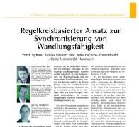 Regelkreisbasierter Ansatz zur Synchronisierung von Wandlungsfähigkeit