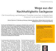 Wege aus der Nachhaltigkeits-Sackgasse