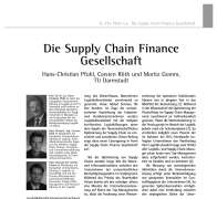 Die Supply Chain Finance Gesellschaft