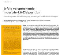 Erfolg versprechende Industrie 4.0-Zielposition