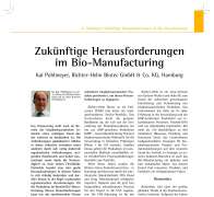 Zukünftige Herausforderungen im Bio-Manufacturing