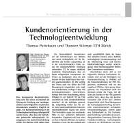 Kundenorientierung in der Technologieentwicklung
