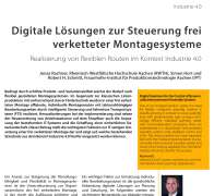 Digitale Lösungen zur Steuerung frei verketteter Montagesysteme