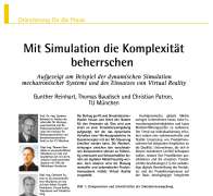 Mit Simulation die Komplexität beherrschen