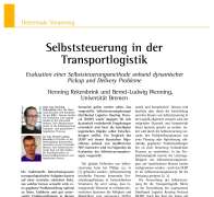 Selbststeuerung in der Transportlogistik