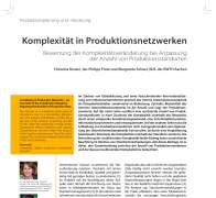 Komplexität in Produktionsnetzwerken