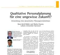 Human Resource Planning for an Uncertain Future?