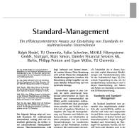 Standard-Management