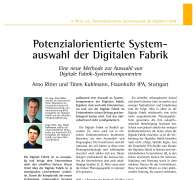 Potential Oriented Selection of Digital Manufacturing Systems