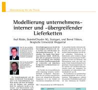 Modelling Intra- and Inter-Company Supply Chains