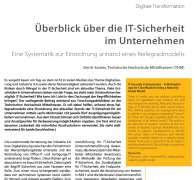 Überblick über die IT-Sicherheit im Unternehmen