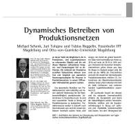 Dynamisches Betreiben von Produktionsnetzen