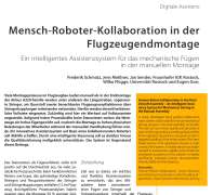 Mensch-Roboter-Kollaboration in der Flugzeugendmontage