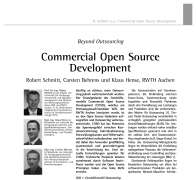 Commercial Open Source Development