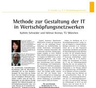 Methode zur Gestaltung der IT in Wertschöpfungsnetzwerken