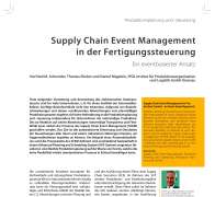 Supply Chain Event Management in der Fertigungssteuerung