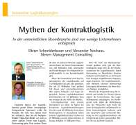 Mythen der Kontraktlogistik