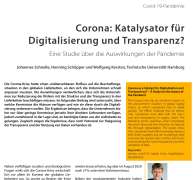 Corona: Katalysator für Digitalisierung und Transparenz?