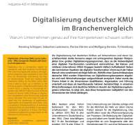 Digitalisierung deutscher KMU im Branchenvergleich