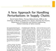 Eine neue Herangehensweise zum Umgang mit Störungen in der Supply Chain