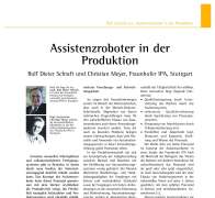 Assistenzroboter in der Produktion