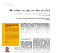 Standardisierung von Kennzahlen