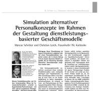 Simulation-based assessment of alternative HR concepts for the design of service-based business models