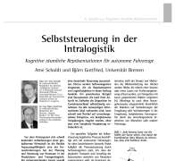 Selbststeuerung in der Intralogistik