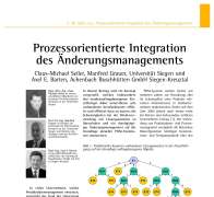Prozessorientierte Integration des Änderungsmanagements