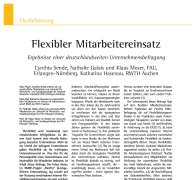 Flexibler Mitarbeitereinsatz
