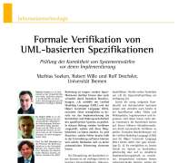 Formale Verifikation von UML-basierten Spezifikationen